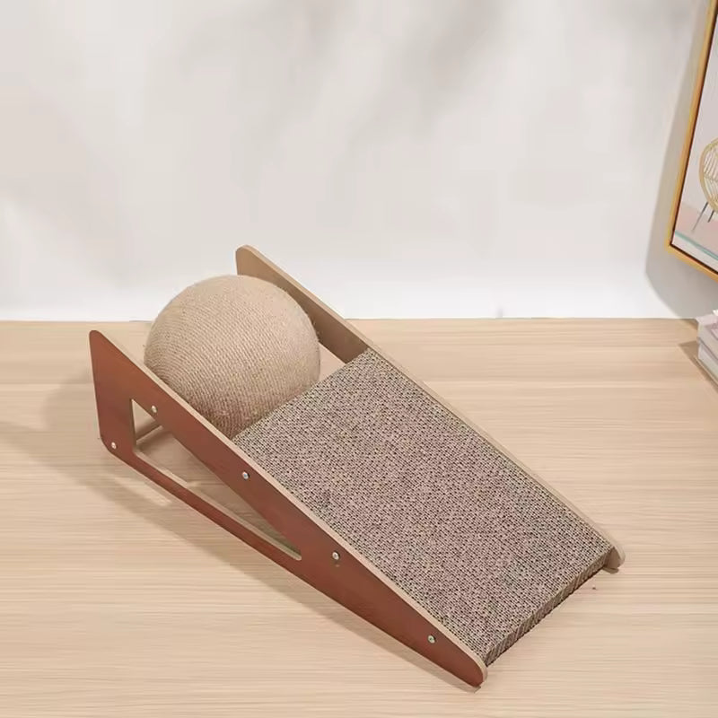 Scratching post toy Scratching post toy with ball Natural sisal scratching post for cats and kittens Durable and hard-wearing