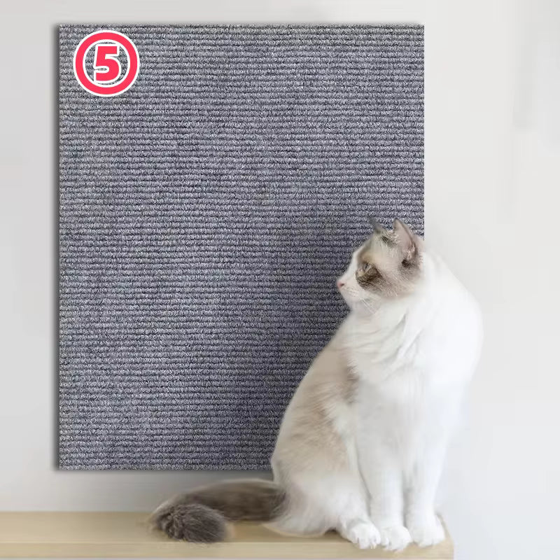 Cat scratching mat, cuttable cat carpet, cat scratching carpet, corner wall, self-adhesive cat scratch protection, DIY scratch protection for furniture
