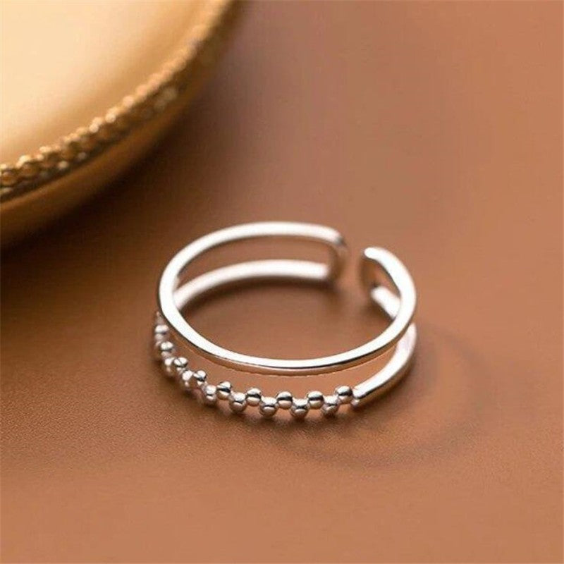 Ring aus Sterlingsilbe