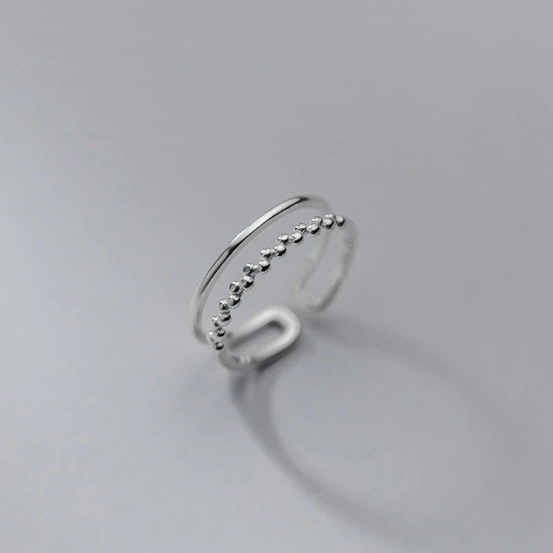 Ring aus Sterlingsilbe