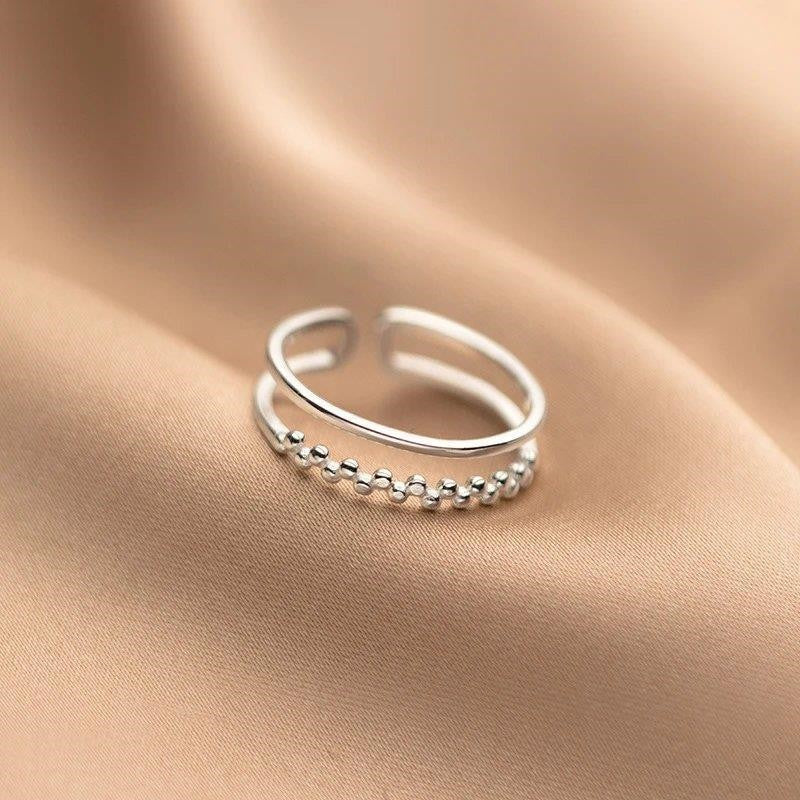 Ring aus Sterlingsilbe